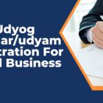 Udyog Aadhar udyam registration For Small Business